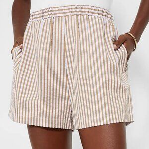 NWT Pomander Place  Lilac Stripe Nova Short